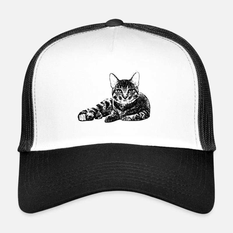 Katze Kater cat kot kat chat Trucker Cap