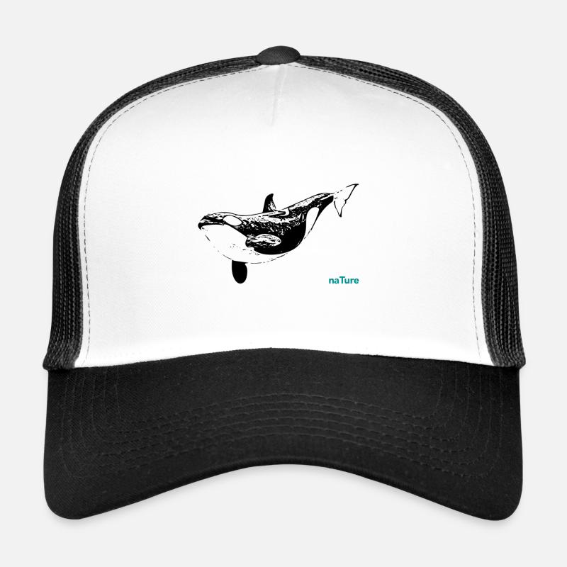 Killer whale Trucker Cap