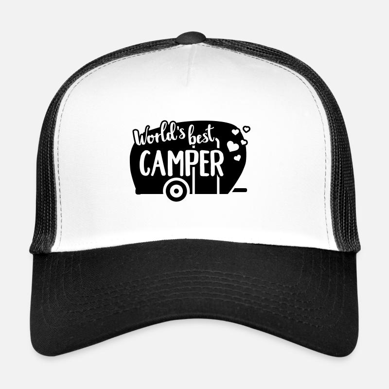 Caravane - Casquette trucker  - blanc/noir