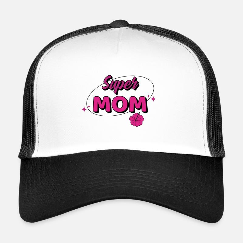Super mom. Super maman Casquette trucker 