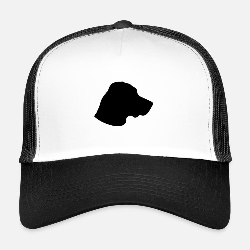 Hund Labrador Kopf Dog Trucker Cap
