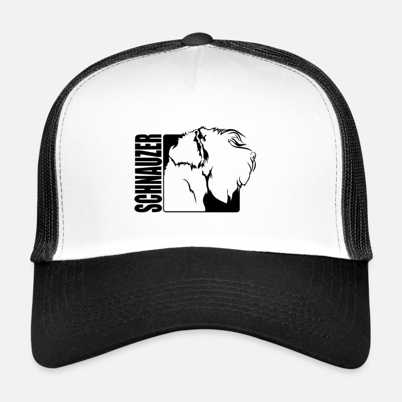 Schnauzer Profil Chiens Chien Wilsigns Casquette trucker 