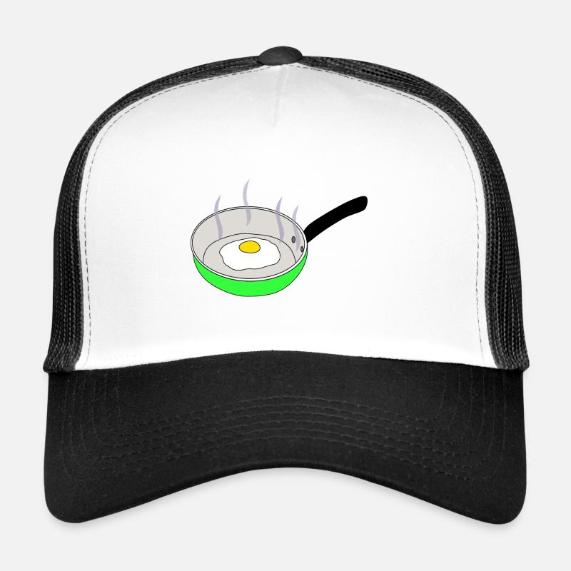 Spiegelei in Pfanne Trucker Cap