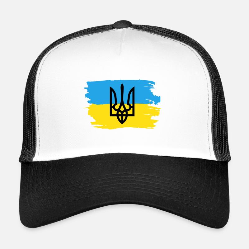 Trysub Flagge Geschenk Ukraine Ukrainisch Kiew Trucker Cap