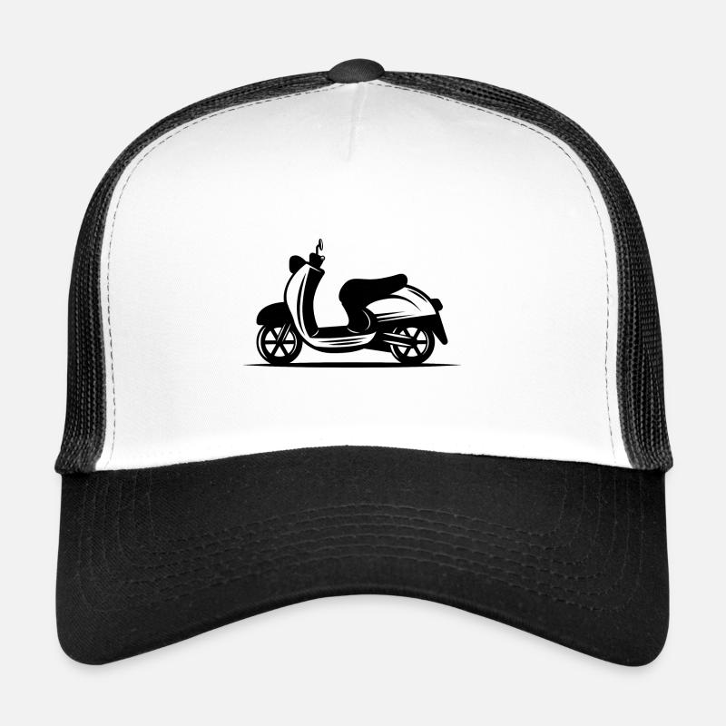 Mobylette - Scooter Casquette trucker 