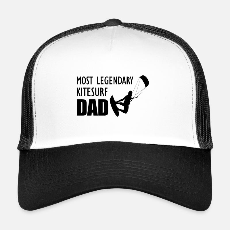 Most legendary kitesurf dad cadeau kitesurf Casquette trucker 