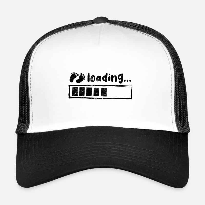 Chargement bébé - Grossesse - Pieds de bébé Casquette trucker 