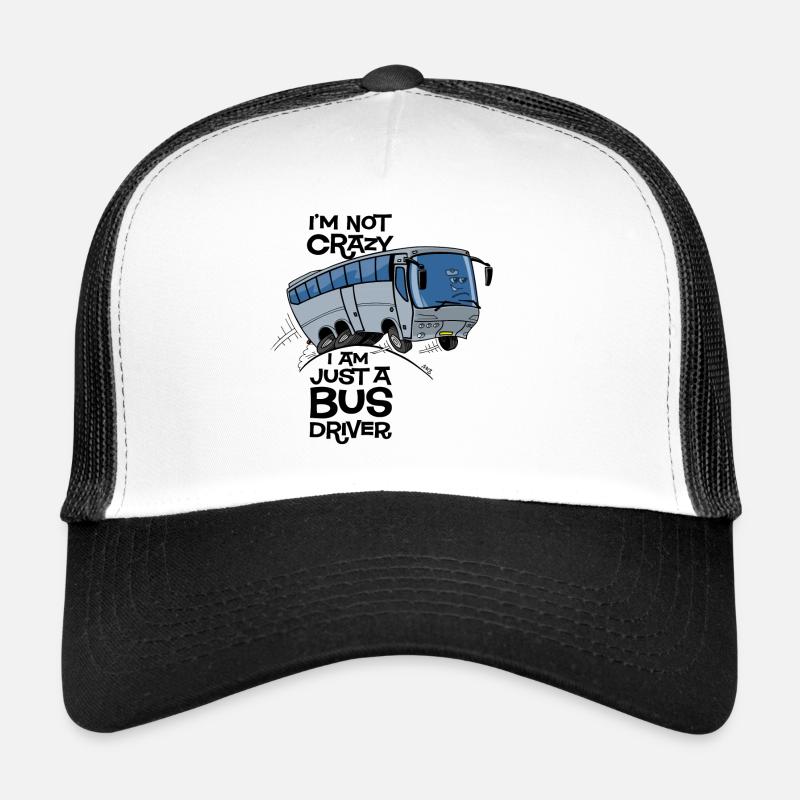 0710 ich bin nicht verrückt Trucker Cap