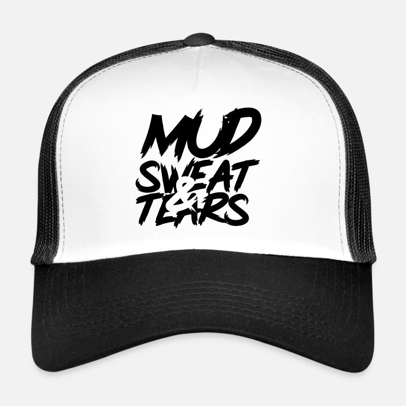 ocr - mud sweat tears - Casquette trucker  - blanc/noir
