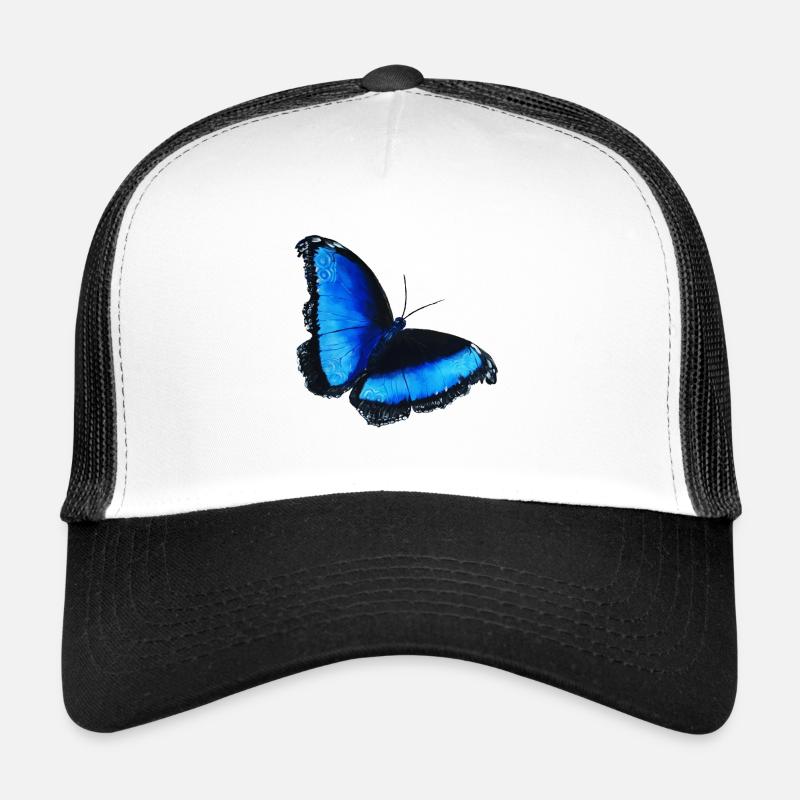 blue butterfly blue butterfly symbol Trucker Cap