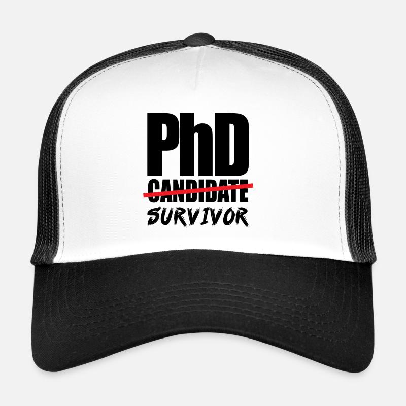 Abschlussgeschenk Phd Uni Spruch Trucker Cap