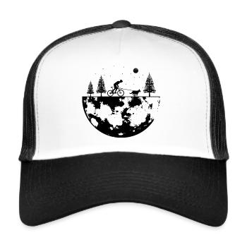 Bikejöring Draught Dog Sport BikeJoring Dog Sport - Trucker Cap - white/black - Front