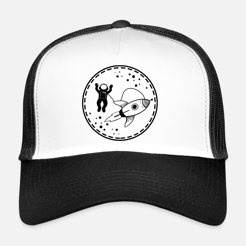 Astronaute - Rocket Space Cosmos Casquette trucker 