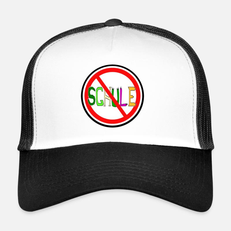 Schule? Nein! Keine Schule - Freilerner Trucker Cap