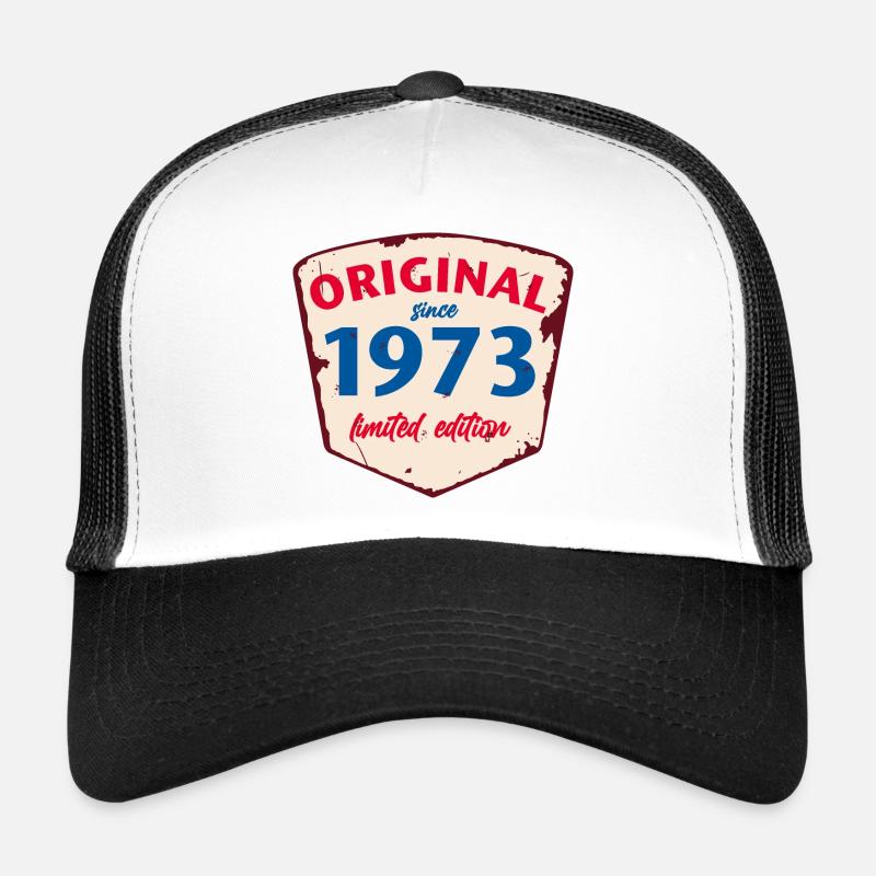1973 Blechschild - édition chaulée - Millésime Casquette trucker 
