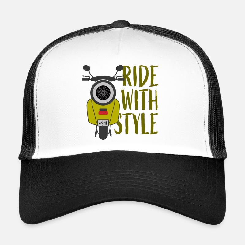 Roller profiter de la balade Casquette trucker 