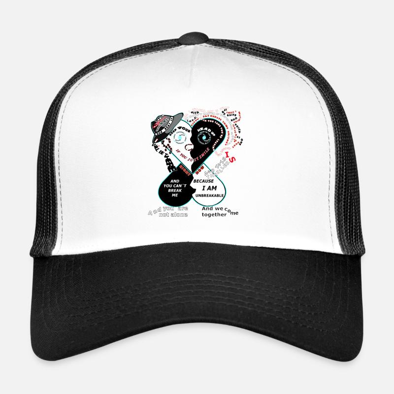 Yoshiheart Human - Michael - You are not alone Trucker Cap