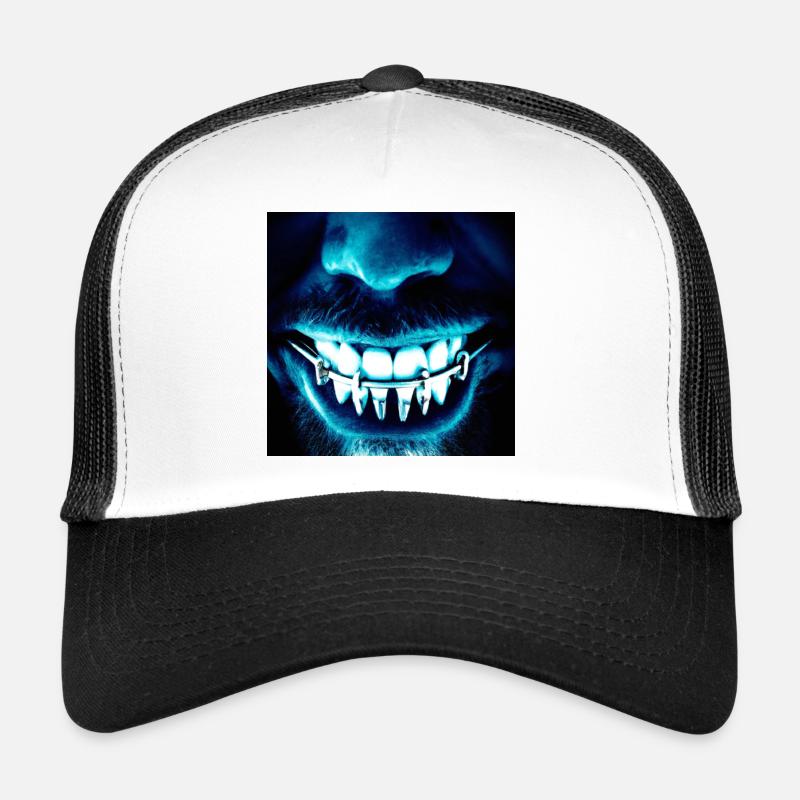 Creative & Efficient Horror Grin Trucker Cap