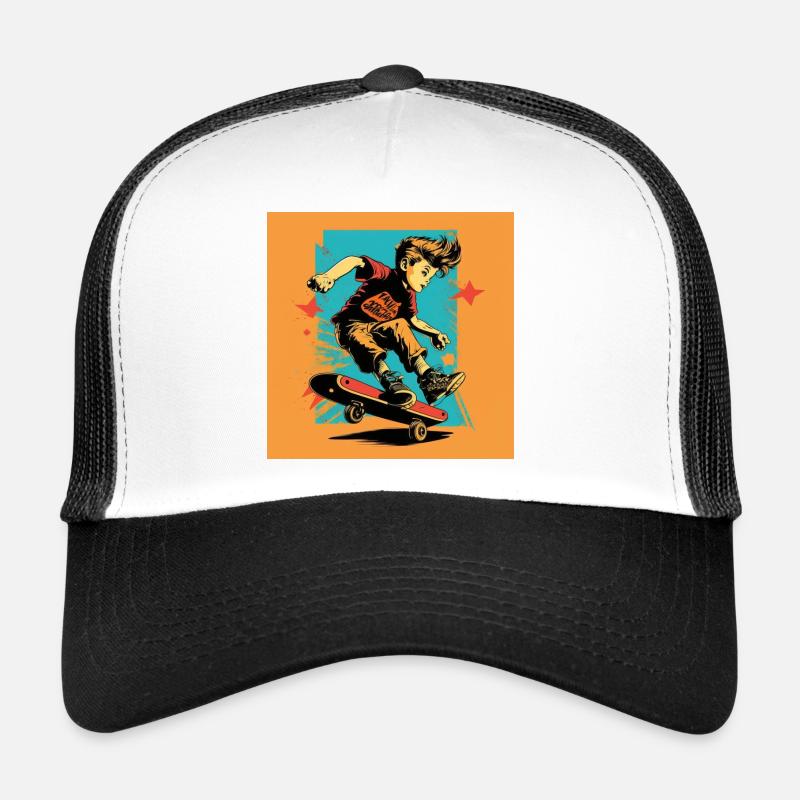 Patineur garçon Casquette trucker 