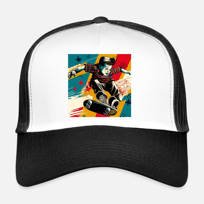 Skater Boy Trucker Cap