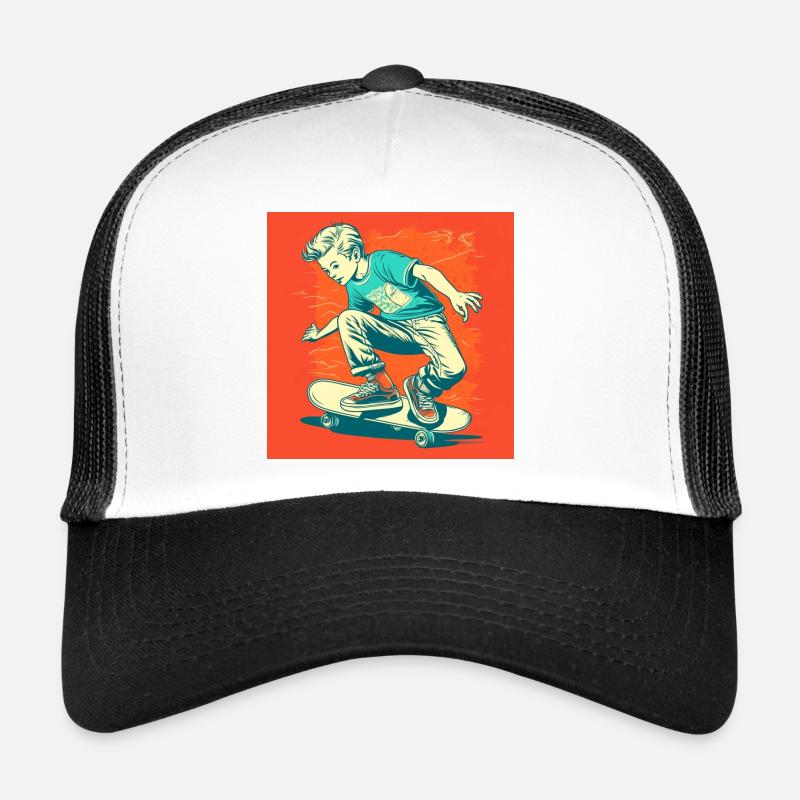 Garçon patineur Casquette trucker 