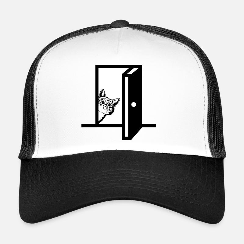 Graphique Funny Animals Cat Casquette trucker 
