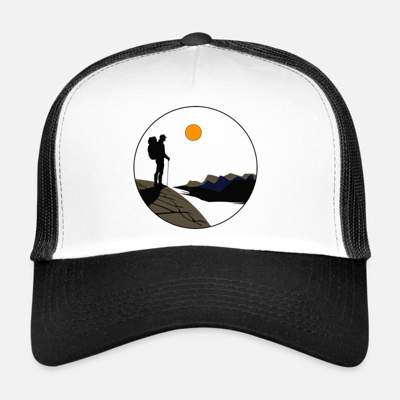 Mountain view Trucker Cap