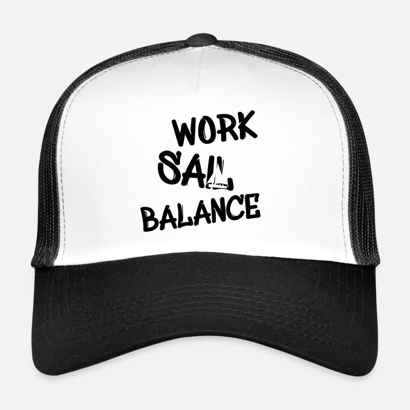 segeln, work sail balance. sailing Trucker Cap