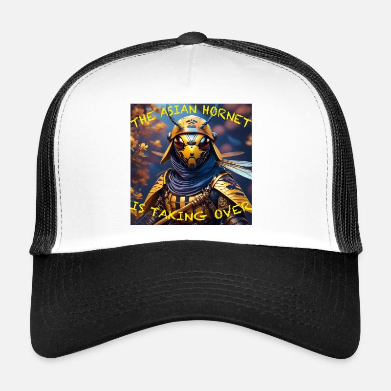 Asian Hornet taking over - Trucker Cap - Weiß/Schwarz