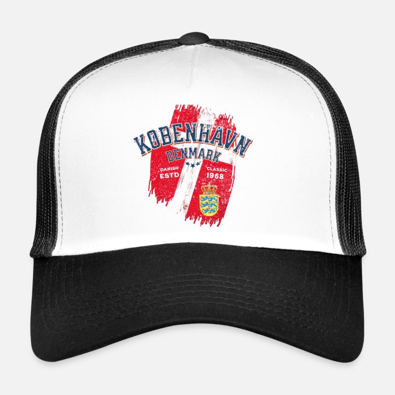 Kobenhavn Denmark Danish classic Casquette trucker 