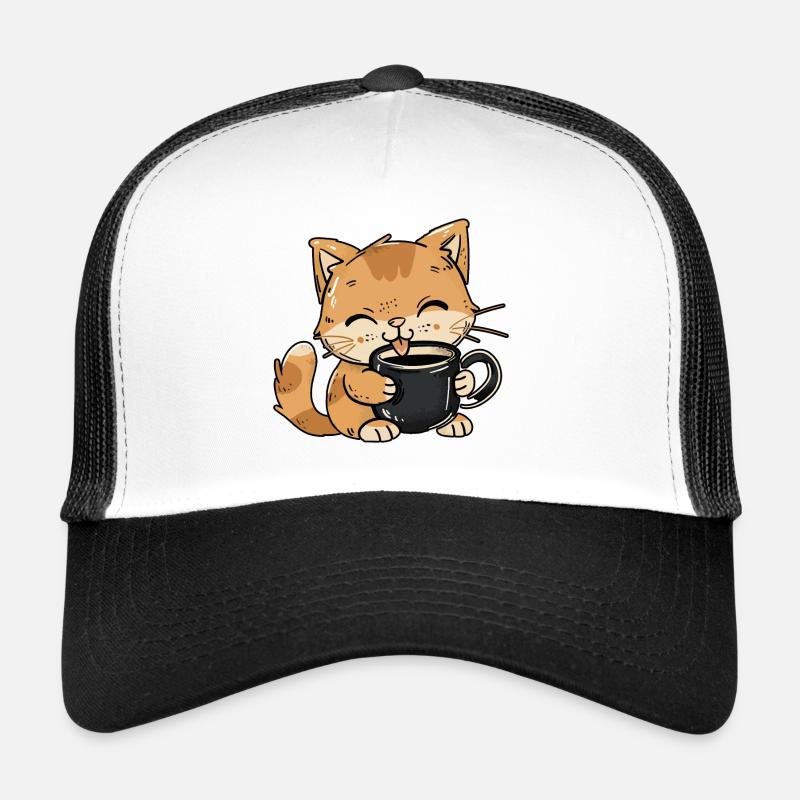 Tasse à café pour chat Cat Lover Catlady Casquette trucker 