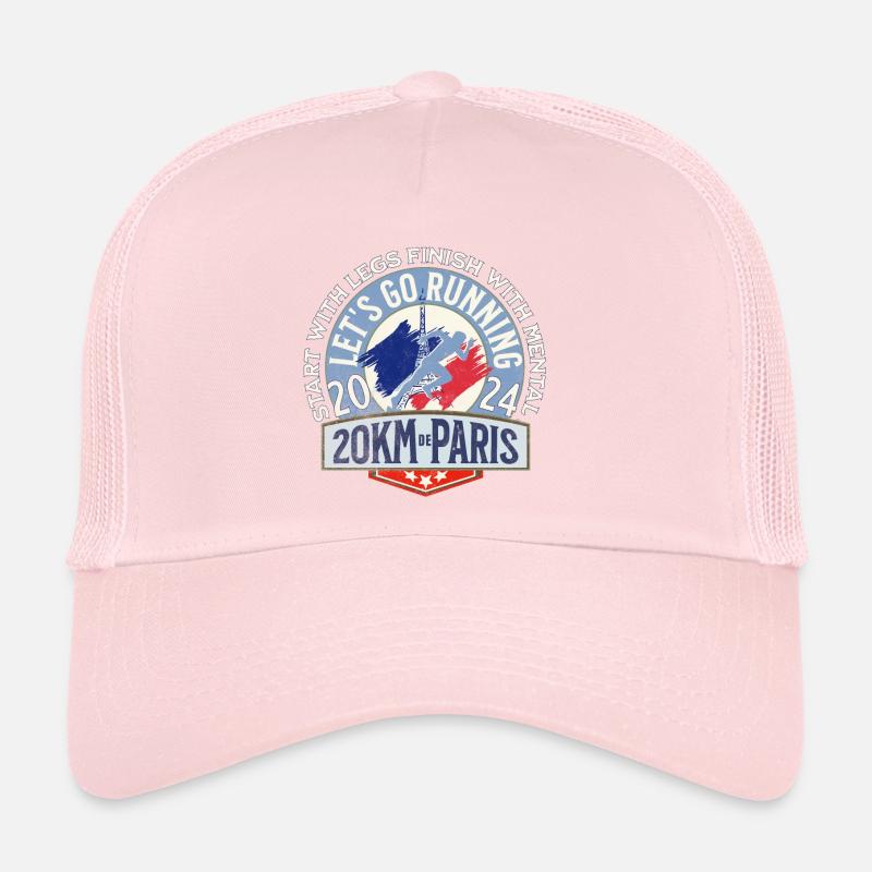 Let s go running in Paris 1 Casquette trucker 