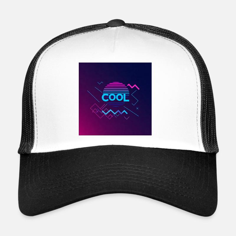 Abstrait et cool : votre prochain accroche-regard Casquette trucker 