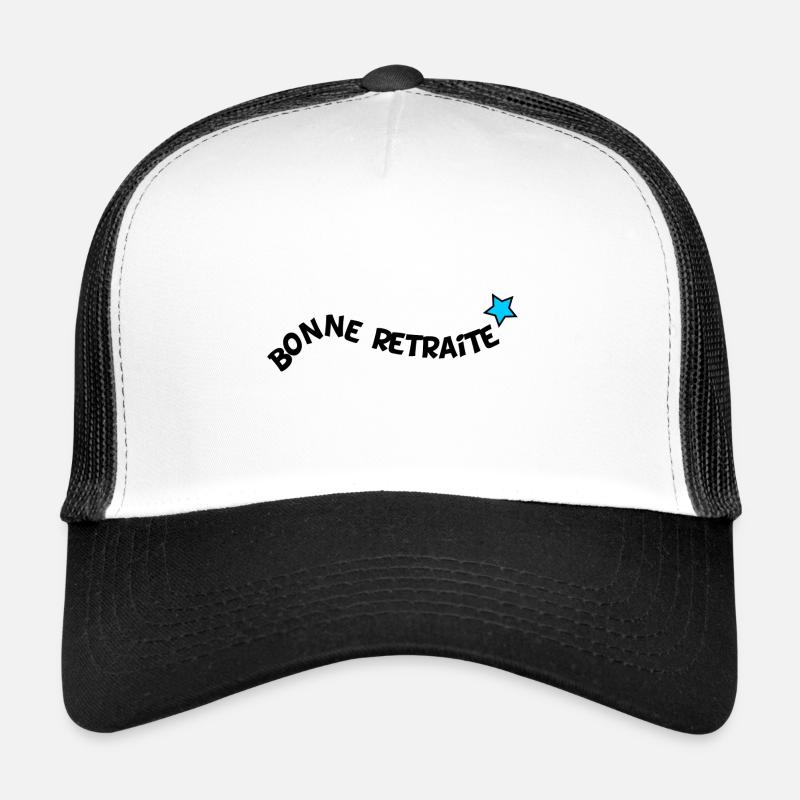 RETRAITE. BONNE RETRAITE. JOYEUSE RETRAITE Casquette trucker 