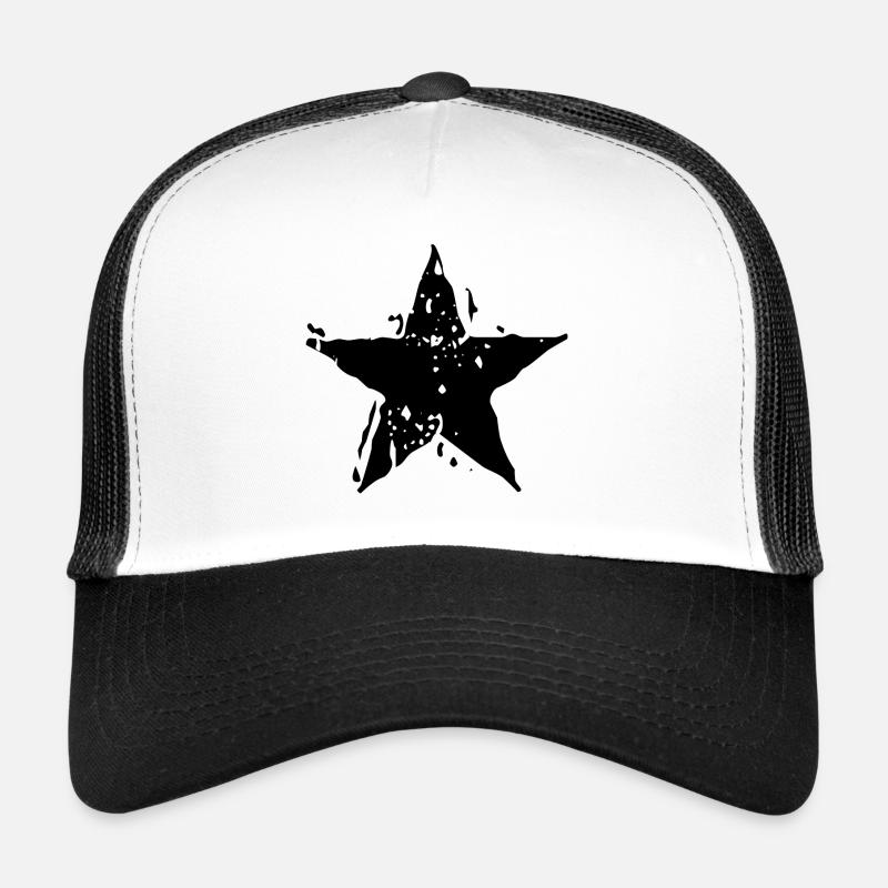 Star star star shape formes d'icônes Casquette trucker 