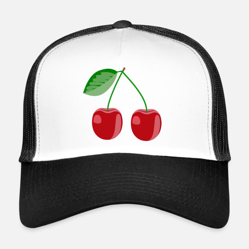 Cherry fruit - Trucker Cap - white/black