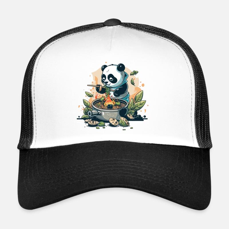 Panda Koch Trucker Cap
