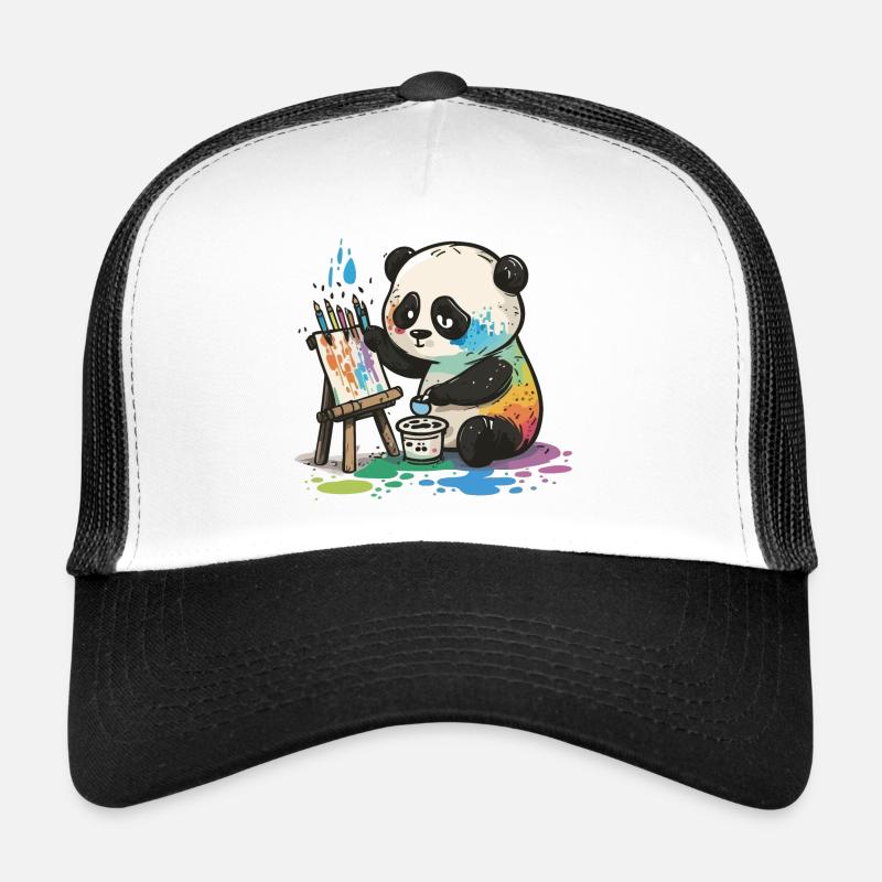 Arty Panda Casquette trucker 