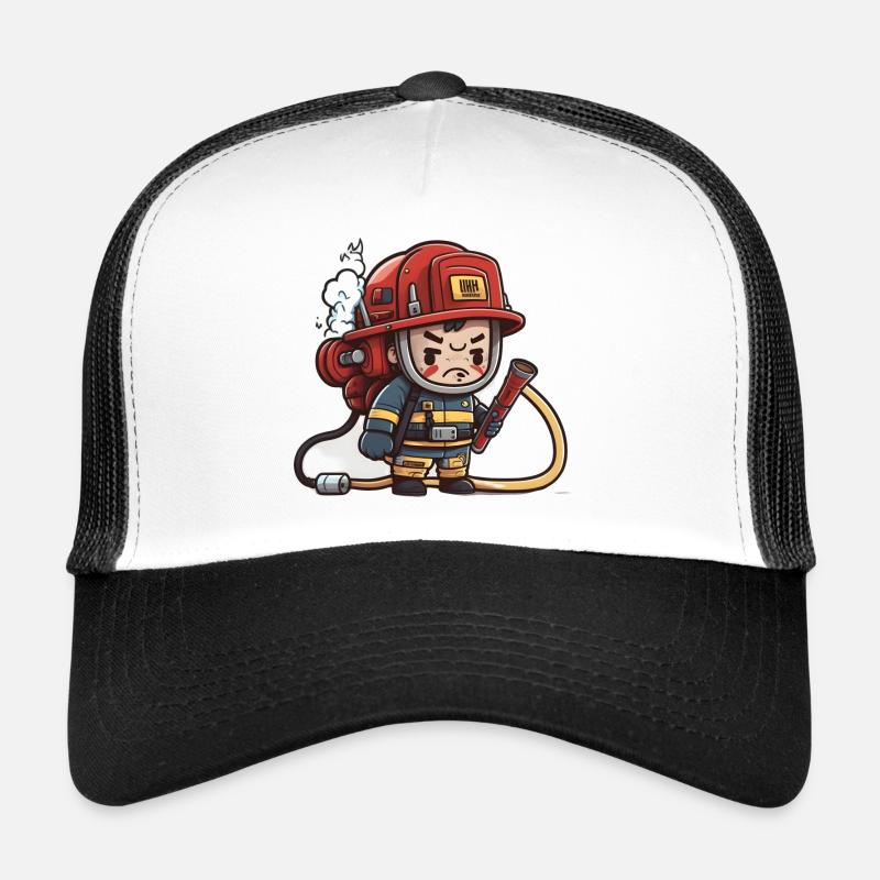 Fighting Fires Trucker Cap