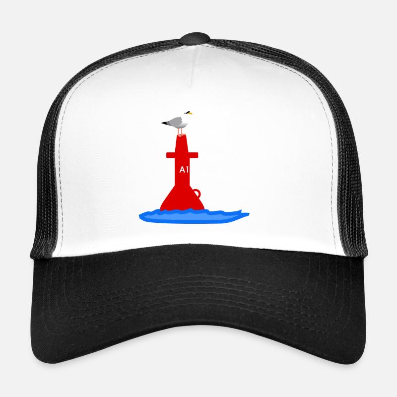 Sailor Seagull Trucker Cap