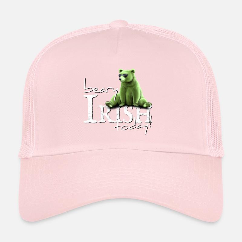 Beary Irish aujourd’hui Ours vert Saint-Patrick Casquette trucker 