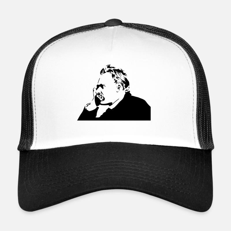 nietsche stencil Trucker Cap