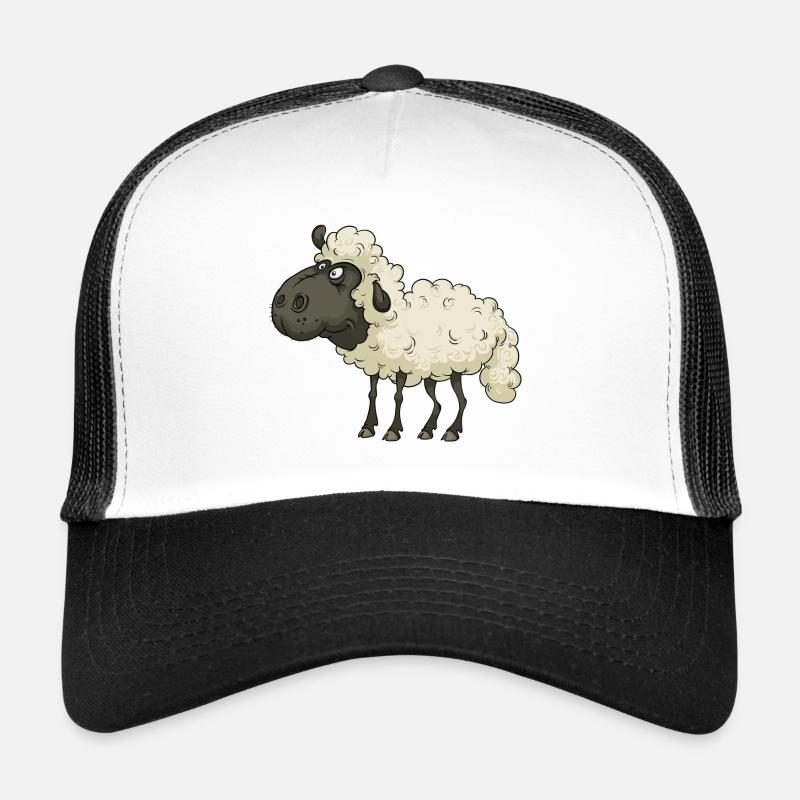 Funny Cute Cool Sheep Lamb Trucker Cap