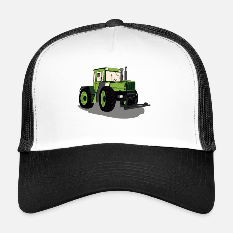 Trecker, Traktor, Landwirtschaft, Agrar, MB Trac - Trucker Cap - Weiß/Schwarz