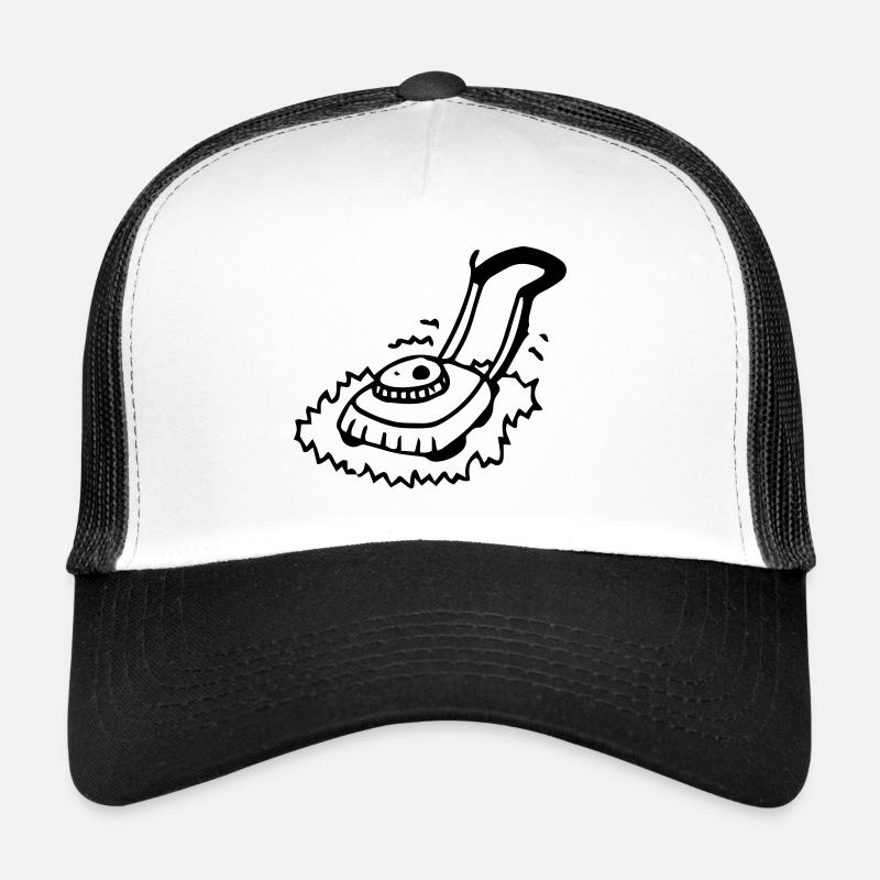 Tondeuse à gazon jardinage papa superdad Casquette trucker 