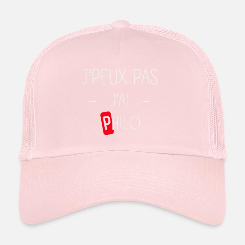 J'peux pas j'ai Philo Casquette trucker 
