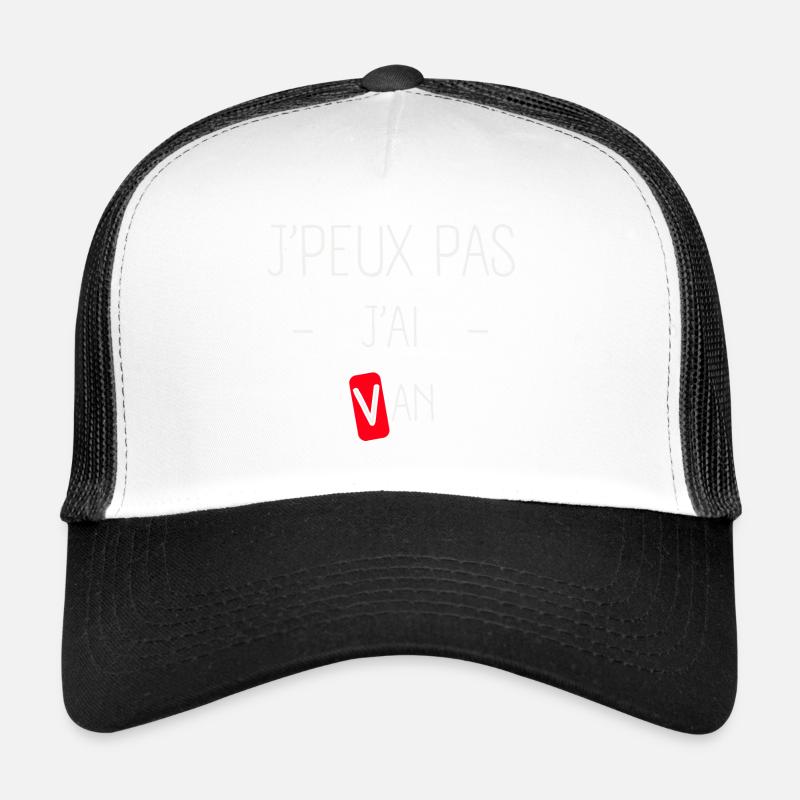 j'peux pas j'ai van Casquette trucker 