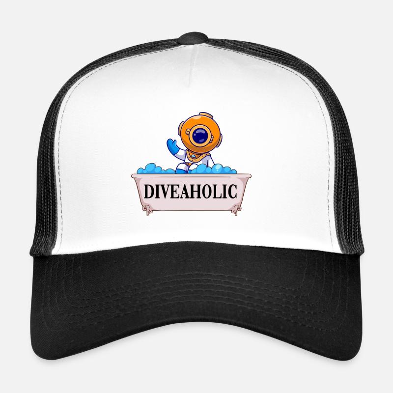 plongée plongée sport plongée diveaholic accro à la plongée Casquette trucker 