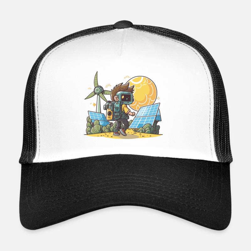 Exploiter le soleil : Explorez le monde du pow solaire Casquette trucker 