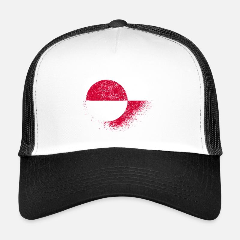 Grönland - Trucker Cap - Weiß/Schwarz